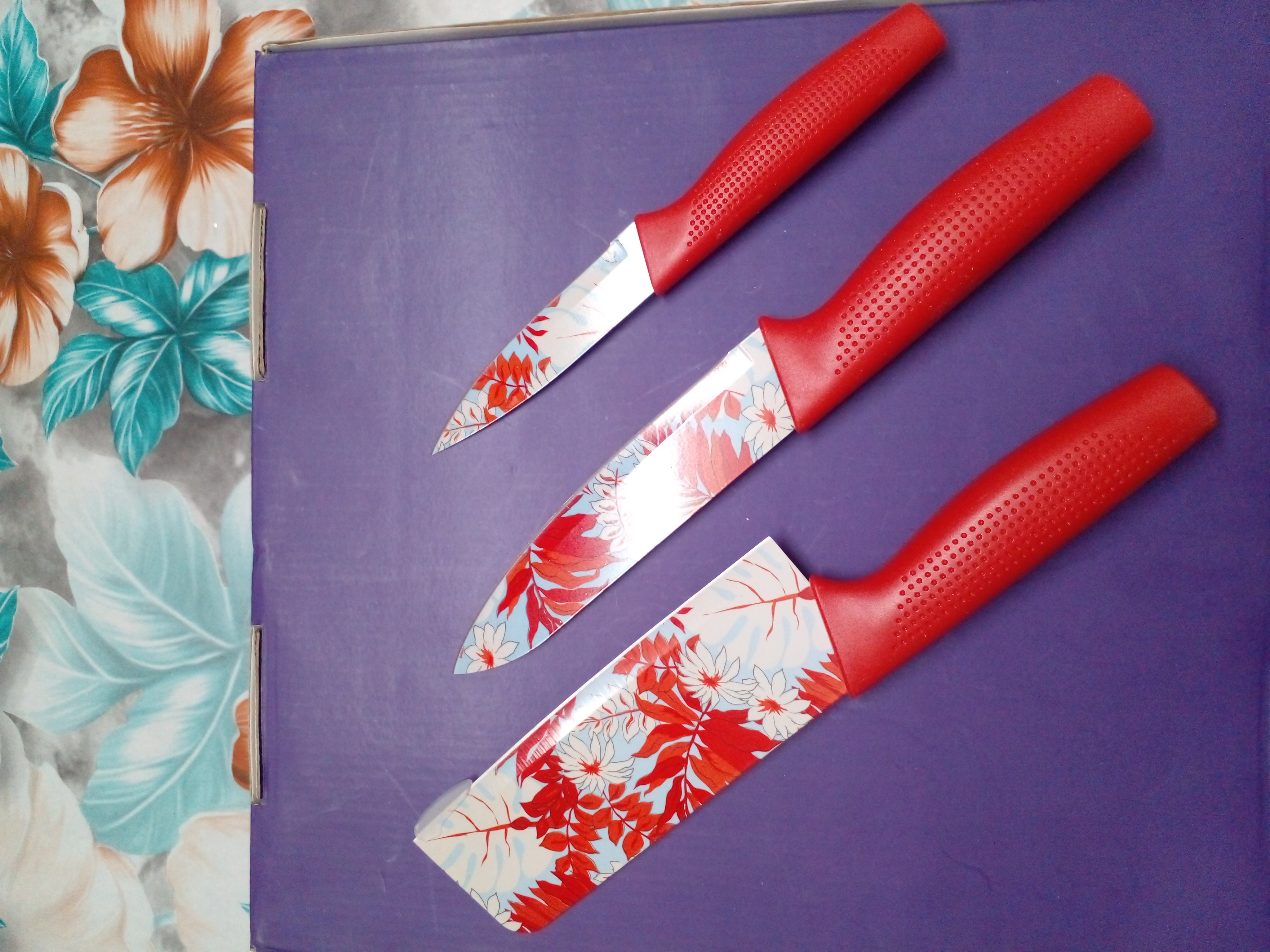 3 PCS PRINTER KNIFE RED